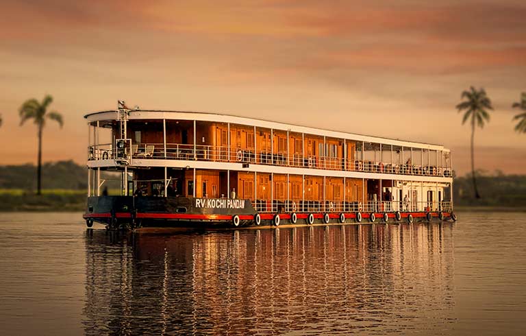 River Cruise itinerary for RV Kochi Pandaw